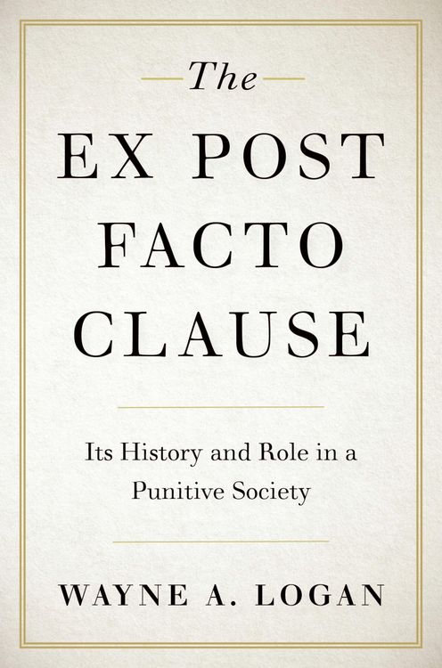 Produktbild: The Ex Post Facto Clause