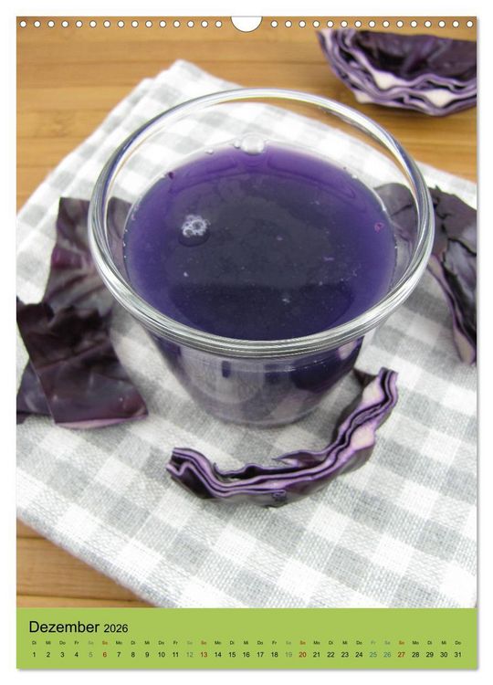 Produktbild: Detox Drinks! Gesund und lecker (Wandkalender 2026 DIN A3 hoch), CALVENDO Monatskalender