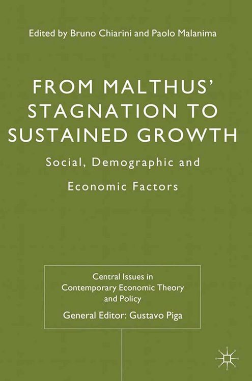 Produktbild: From Malthus' Stagnation to Sustained Growth