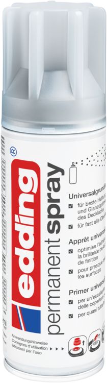 Produktbild: 5200 Permanent Spray, universal Grundierung grau, 200ml Premium Acryllack