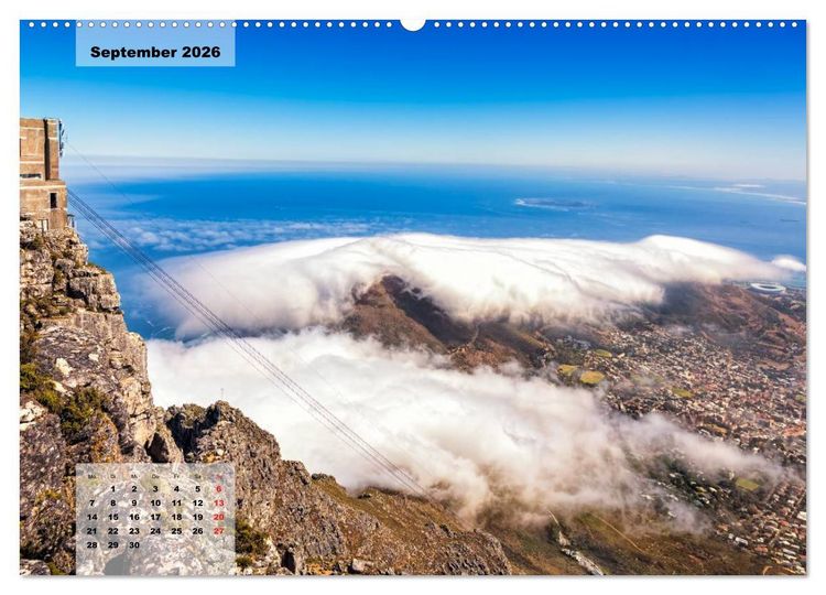 Produktbild: S&uuml;dafrika &ndash; Kapstadt und Westkap (hochwertiger Premium Wandkalender 2026 DIN A2 quer), Kunstdruck in Hochglanz