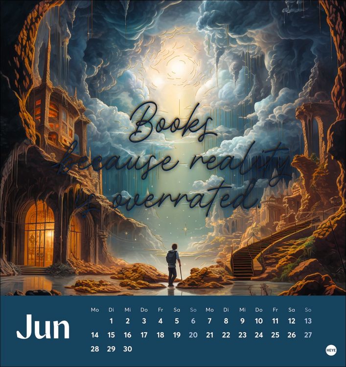 Produktbild: Book Lover Postkartenkalender 2027 - Postkarten f&uuml;r Buchverliebte