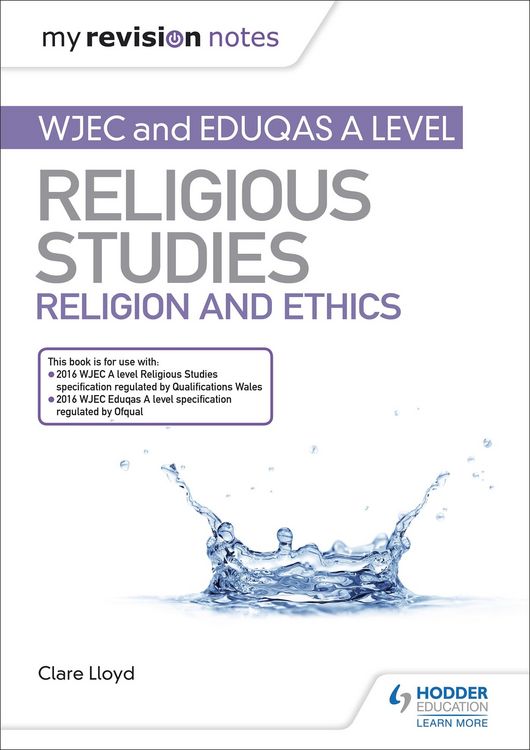 Produktbild: My Revision Notes: WJEC and Eduqas A level Religious Studies Religion and Ethics