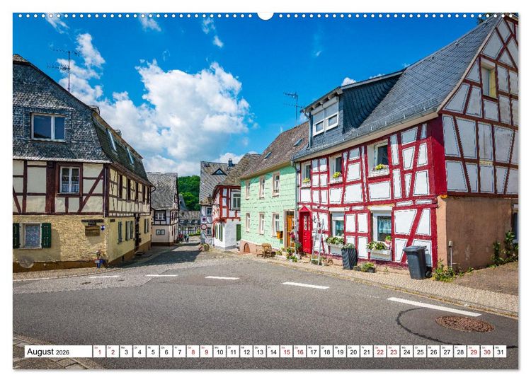 Produktbild: Herrstein - Perle des Hunsr&uuml;cks (Wandkalender 2026 DIN A2 quer), CALVENDO Monatskalender