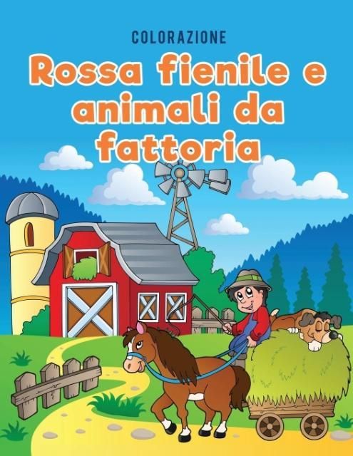 Produktbild: Colorazione rossa fienile e animali da fattoria