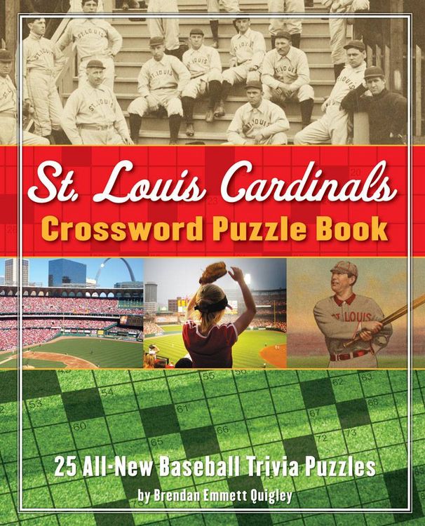 Produktbild: St. Louis Cardinals Crossword Puzzle Book: 25 All-New Baseball Trivia Puzzles