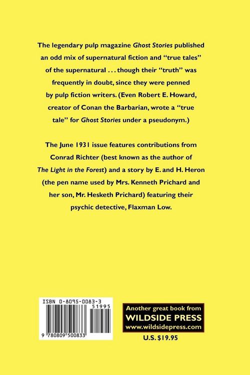 Produktbild: Ghost Stories (Vol. 10, No. 6)
