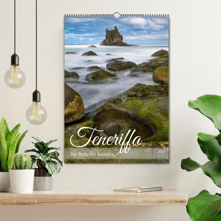Produktbild: Teneriffa - Die Perle der Kanaren (Wandkalender 2026 DIN A2 hoch), CALVENDO Monatskalender