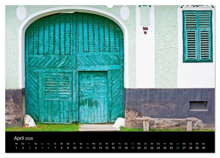 Produktbild: Siebenb&uuml;rgen &ndash; Die malerischsten Bauernh&auml;user (Wandkalender 2026 DIN A2 quer), CALVENDO Monatskalender
