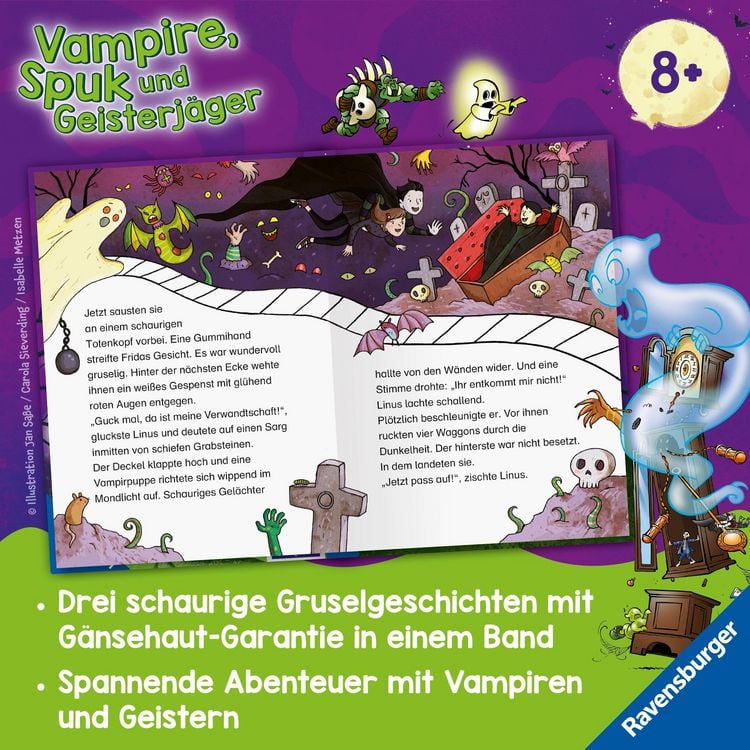 Produktbild: Vampire, Spuk und Geisterj&auml;ger - Schaurige Gruselgeschichten