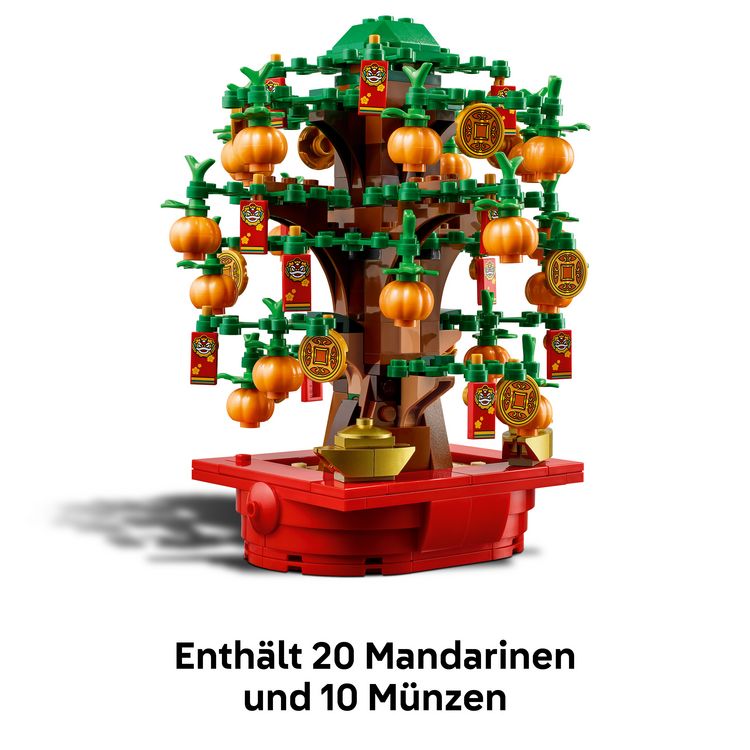 Produktbild: LEGO Gl&uuml;ckskastanie, Bauset f&uuml;r Kinder, Mondneujahrsgeschenk 40648