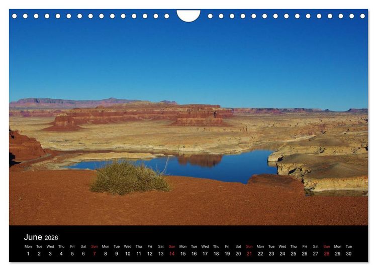 Produktbild: Spectacular Utah / UK-Version (Wall Calendar 2026 DIN A4 landscape), CALVENDO 12 Month Wall Calendar