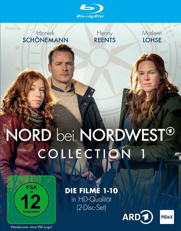Produktbild: Nord bei Nordwest - Collection 1 / Die ersten 10 Spielfilmfolgen der erfolgreichen K&uuml;stenkrimi-Reihe in brillanter HD-Qualit&auml;t [2 BRs]