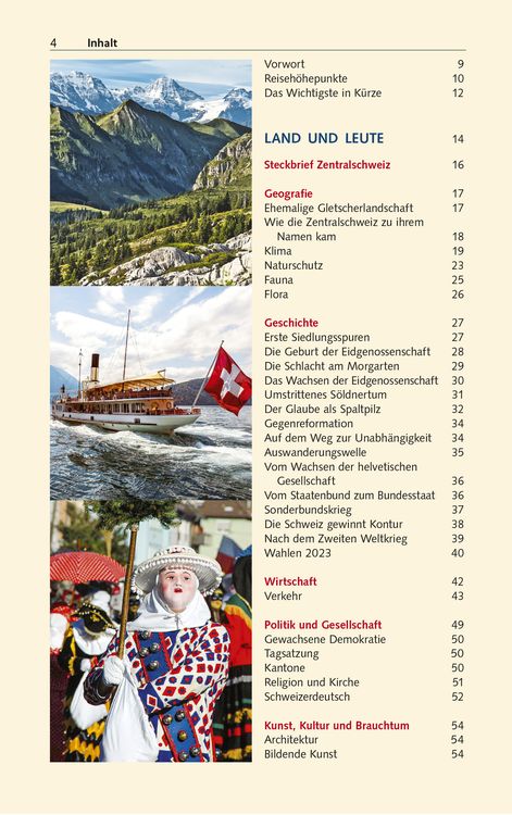 TRESCHER Reiseführer Zentralschweiz