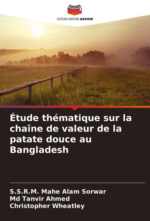 Produktbild: &Eacute;tude th&eacute;matique sur la cha&icirc;ne de valeur de la patate douce au Bangladesh
