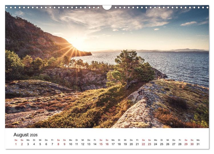 Produktbild: Magische Landschaften - Faszination Natur (Wandkalender 2026 DIN A3 quer), CALVENDO Monatskalender
