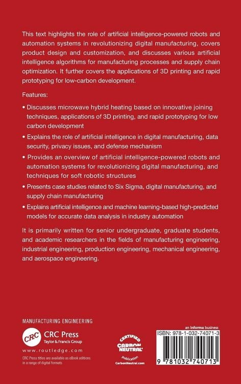 Produktbild: Sustainability in Smart Manufacturing