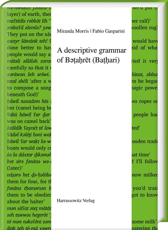 Produktbild: A descriptive grammar of Bəṭaḥrēt (Baṭḥari)
