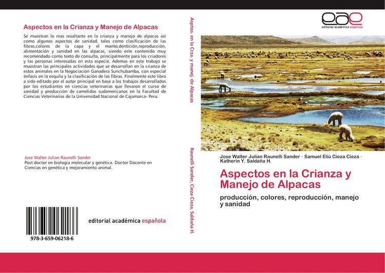 Produktbild: Aspectos en la Crianza y Manejo de Alpacas