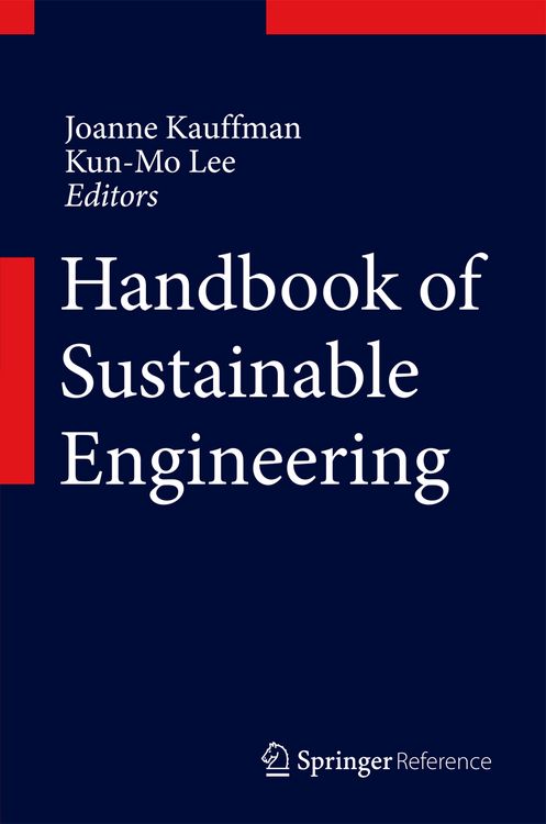 Produktbild: Handbook of Sustainable Engineering