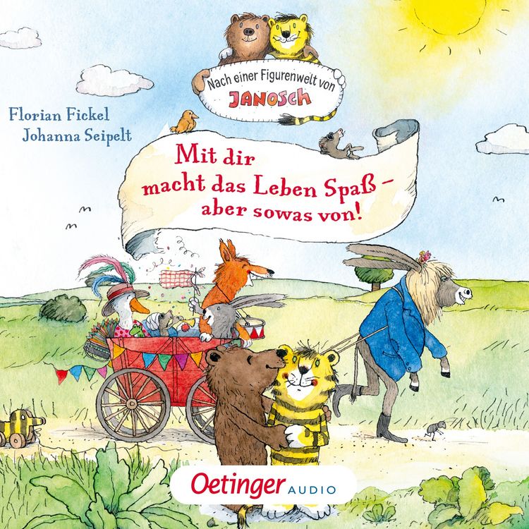 Produktbild: Nach einer Figurenwelt von Janosch. Mit dir macht das Leben Spa&szlig;, aber sowas von!