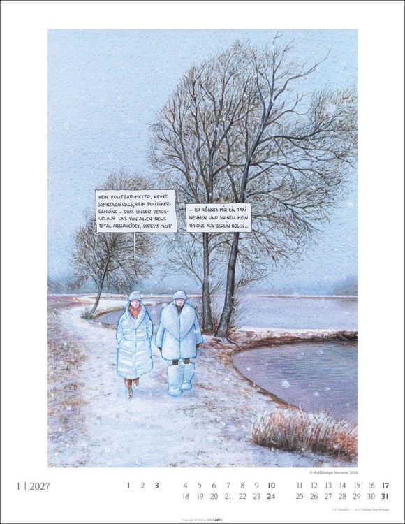 Produktbild: Marunde Kalender 2027