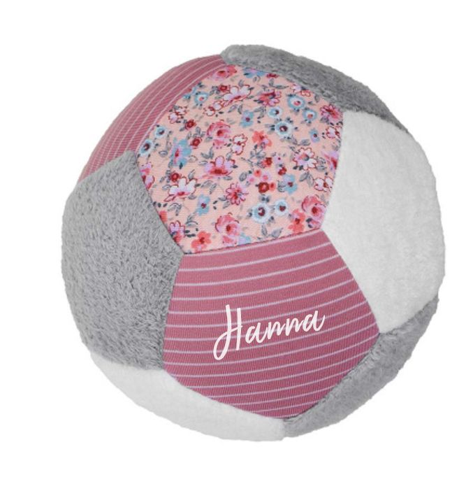 Produktbild: Stoffball rose/grau