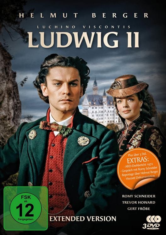 Produktbild: Ludwig II. - Director's Cut / Extended Version (Filmjuwelen) [3 DVDs]