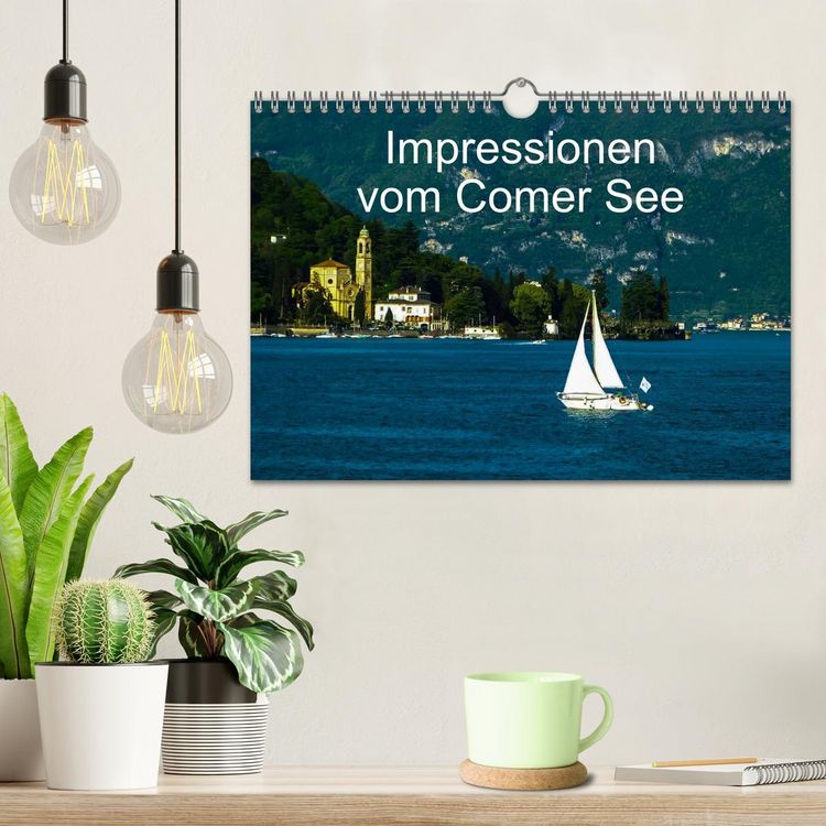 Produktbild: Impressionen vom Comer See (Wandkalender 2026 DIN A4 quer), CALVENDO Monatskalender