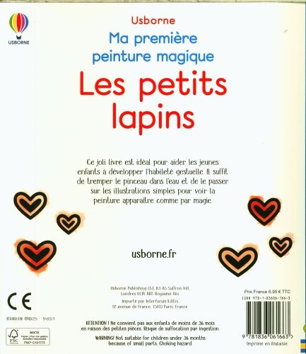 Produktbild: Les petits lapins : d&egrave;s 3 ans