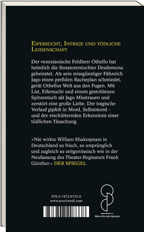 Produktbild: Othello / Othello - zweisprachige Ausgabe