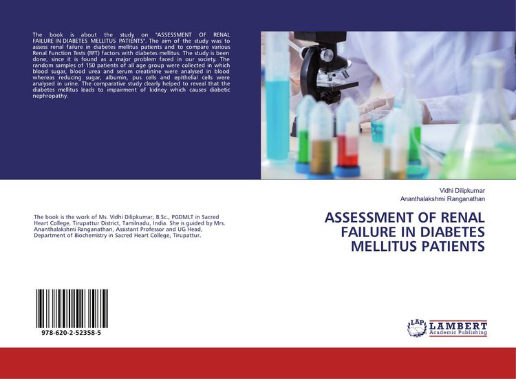 Produktbild: Assessment Of Renal Failure in Diabetes Mellitus Patients