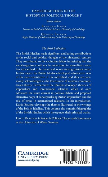 Produktbild: The British Idealists