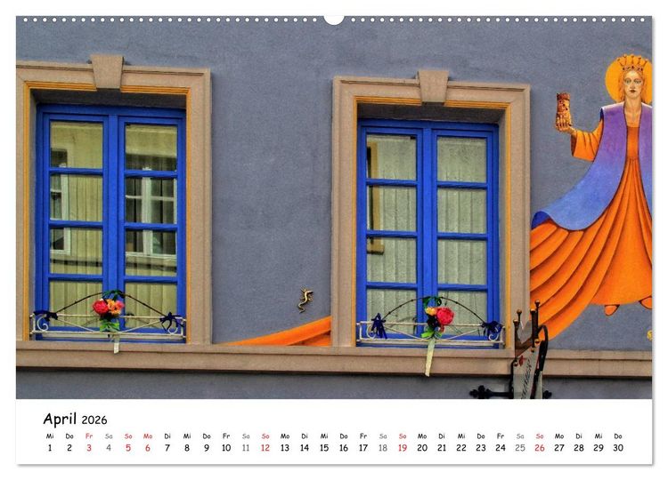 Produktbild: Blickf&auml;nge - Fenster und T&uuml;ren (Wandkalender 2026 DIN A2 quer), CALVENDO Monatskalender