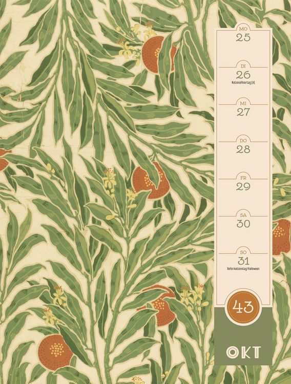 Produktbild: Patterns Wochenplaner Kalender 2027