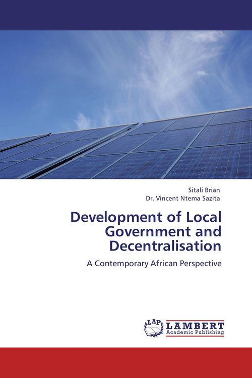 Produktbild: Development of Local Government and Decentralisation