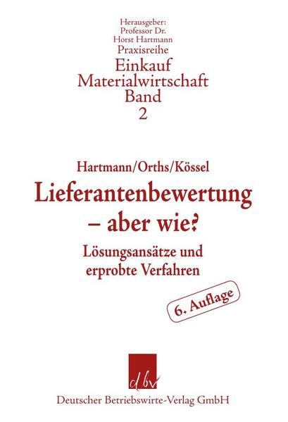 Produktbild: Lieferantenbewertung &ndash; aber wie?