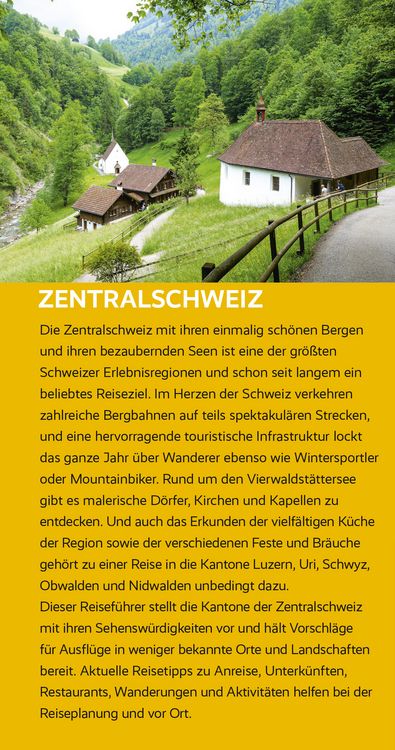 Produktbild: TRESCHER Reisef&uuml;hrer Zentralschweiz