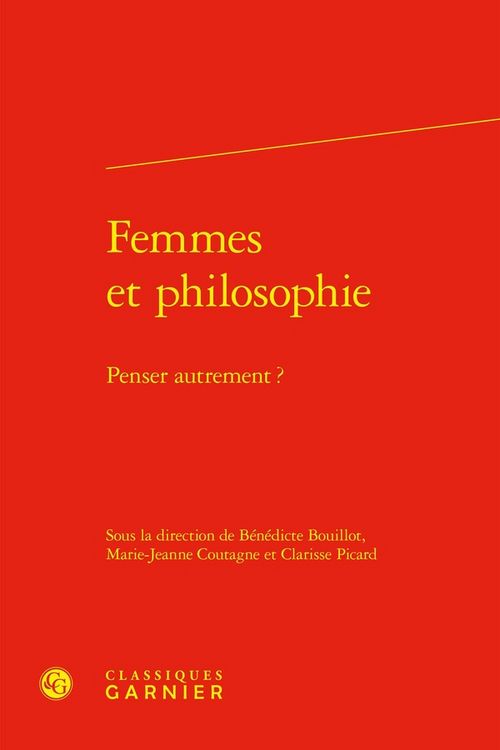 Produktbild: Femmes et philosophie ; penser autrement ?