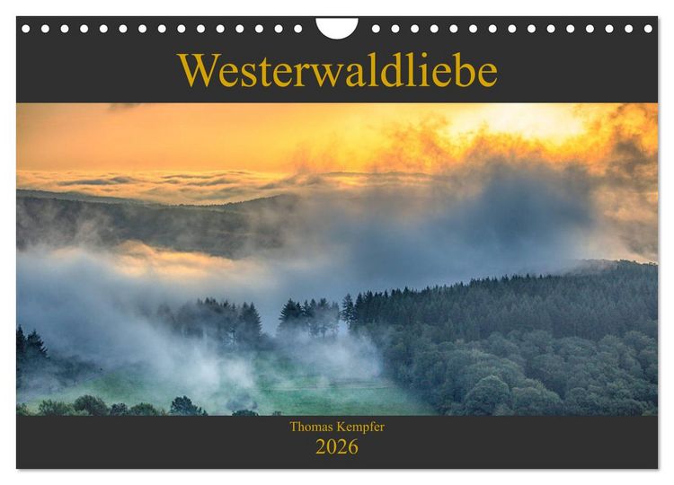 Produktbild: Westerwaldliebe (Wandkalender 2026 DIN A4 quer), CALVENDO Monatskalender