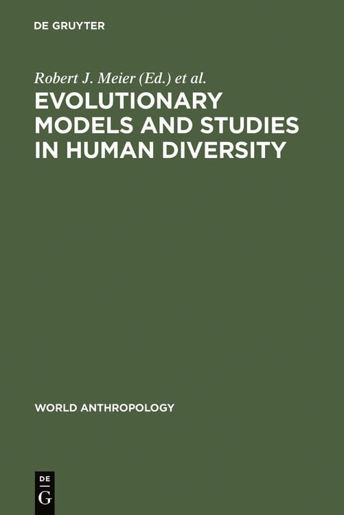 Produktbild: Evolutionary Models and Studies in Human Diversity
