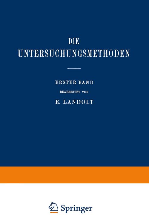 Produktbild: Die Untersuchungsmethoden