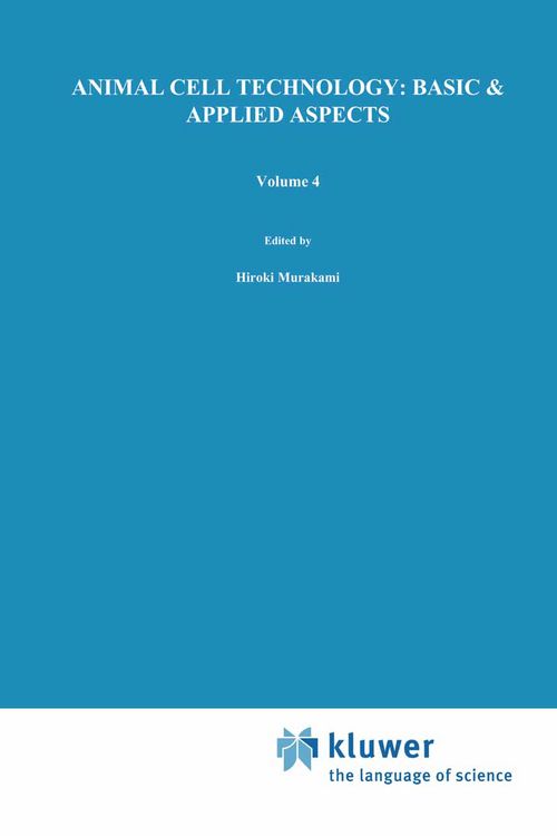 Produktbild: Animal Cell Technology: Basic & Applied Aspects