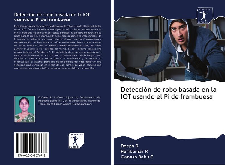 Produktbild: Detecci&oacute;n de robo basada en la IOT usando el Pi de frambuesa