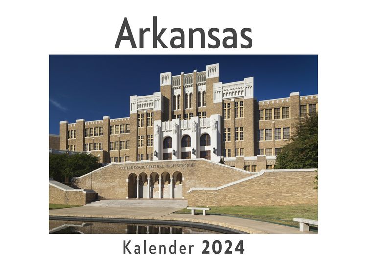 Produktbild: Arkansas (Wandkalender 2024, Kalender DIN A4 quer, Monatskalender im Querformat mit Kalendarium, Das perfekte Geschenk)