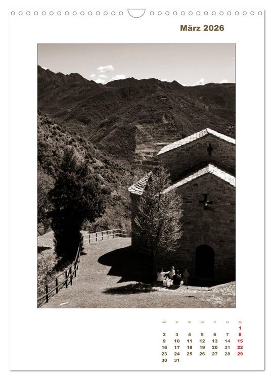 Produktbild: Romanische Kleinodien (Wandkalender 2026 DIN A3 hoch), CALVENDO Monatskalender