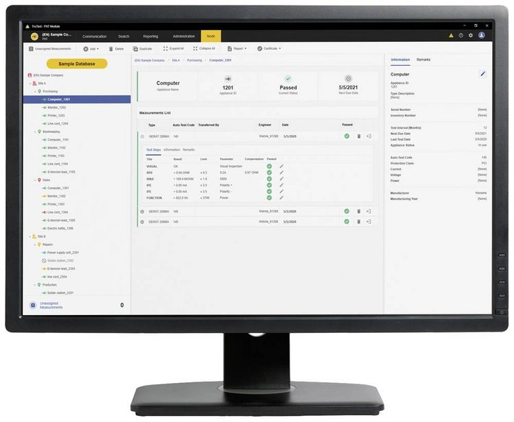 Produktbild: Fluke FLK-TRUTEST-ADV Mess-Software Passend f&uuml;r Marke (Messger&auml;te-Zubeh&ouml;r) Fluke