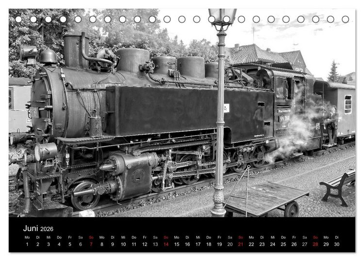 Produktbild: Ein Jahr mit der Schmalspurbahn aus Zittau (Tischkalender 2026 DIN A5 quer), CALVENDO Monatskalender