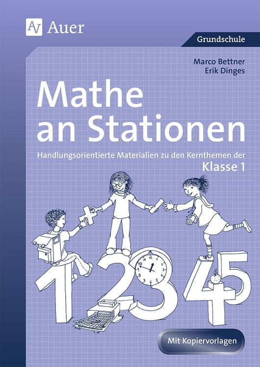 Produktbild: Mathe an Stationen 1