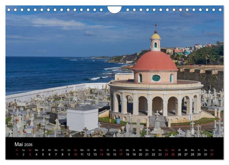 Produktbild: Trauminsel Puerto Rico (Wandkalender 2026 DIN A4 quer), CALVENDO Monatskalender